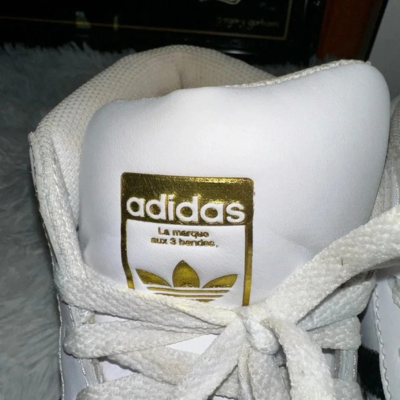 Rare Size 4.5Adidas Pro Model OG White/Black/Gold